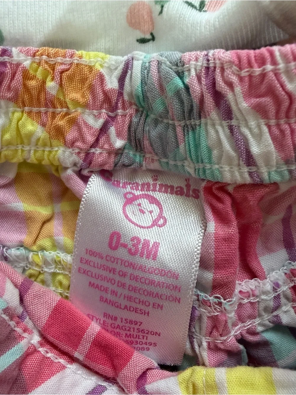 Carter's & Wonder Nation 13pc Baby Girl O-3M Misc Clothing Lot Multicolor